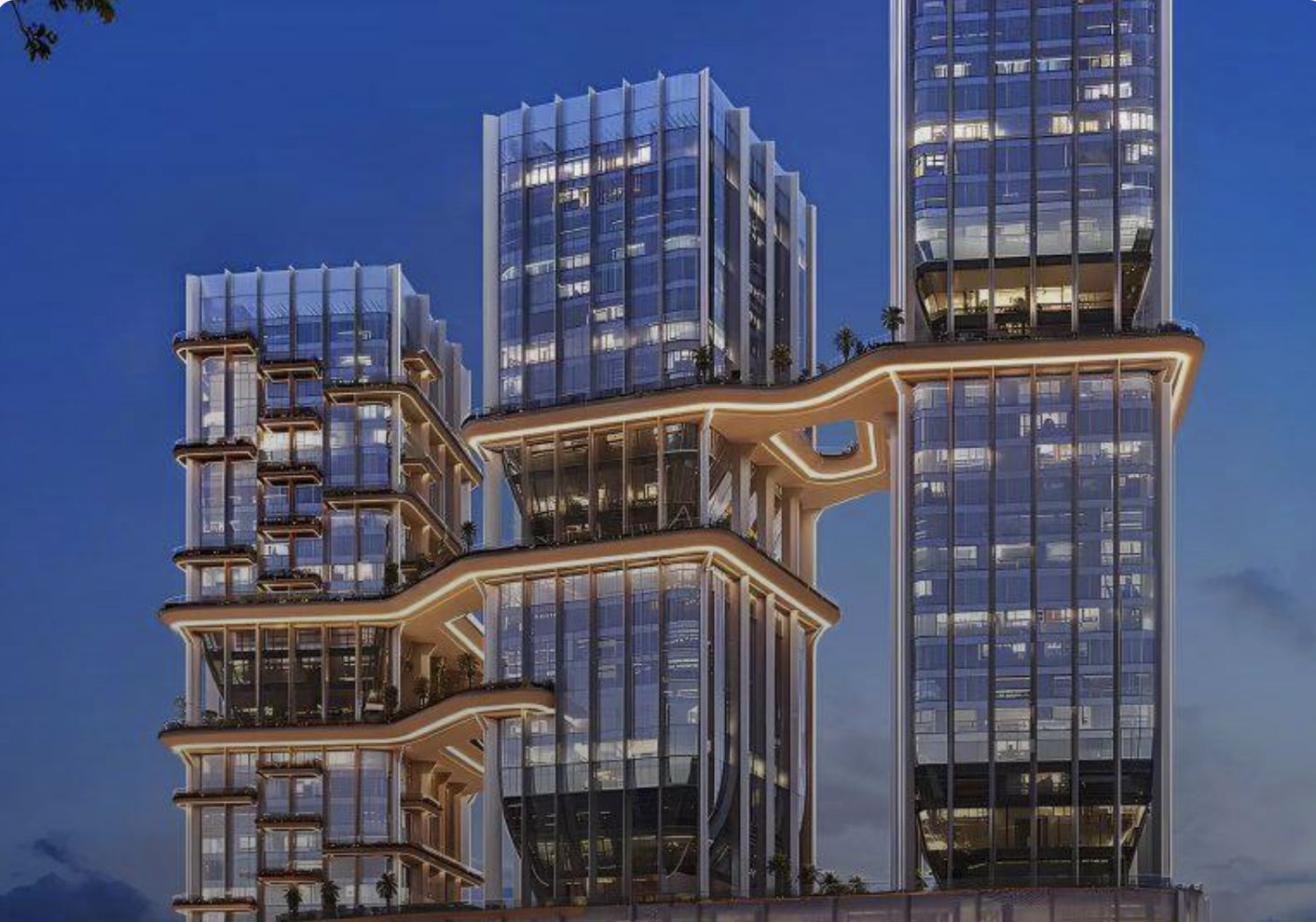 Radiant Bridges — rezidenční projekt na Al Reem Island, Abu Dhabi