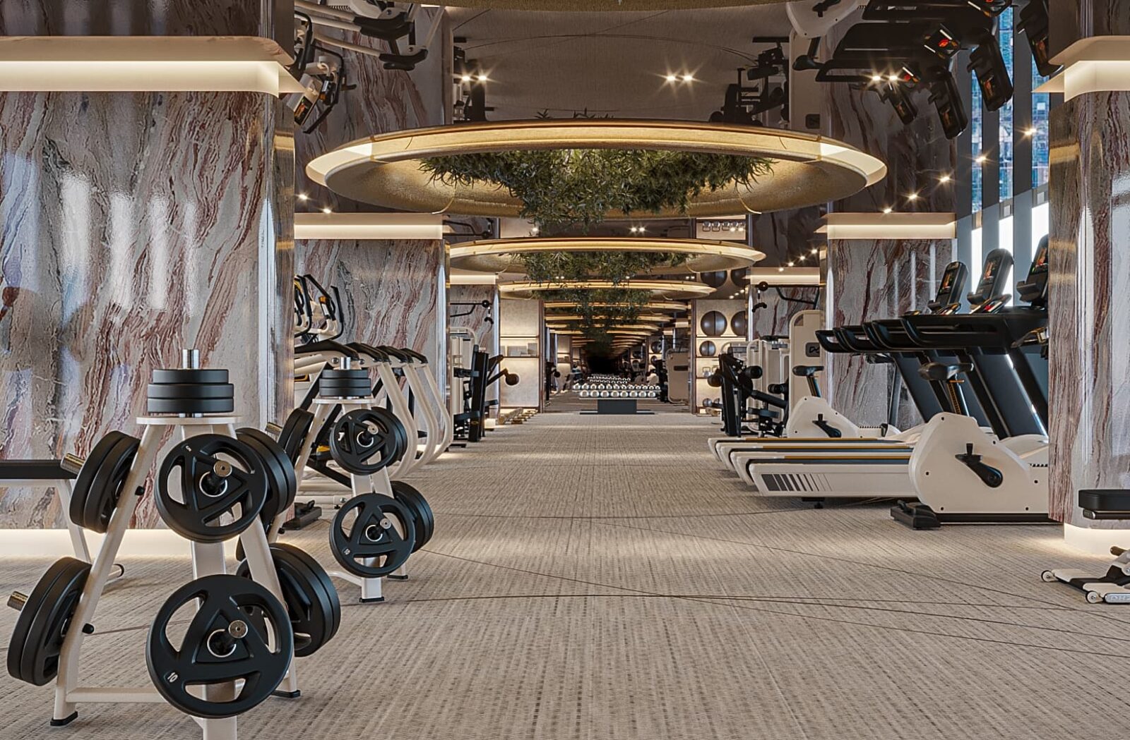 Jungle Gym — fitness ve stylu tropického lesa